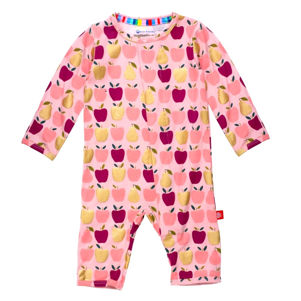 NWT MAGNETIC ME FALL FAVORITE COVERALL WITH BEAUTIFUL GOLD PRINT - Picture 2 of 7